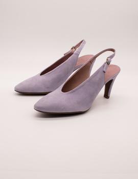 Zapato Wonders M-2060 ANTE LILA de mujer.