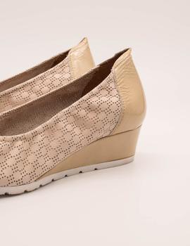 Bailarina Sabrinas 65032 Boston beige de mujer.