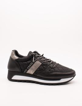 Deportivo Cetti 847 NAPA ACOLCHADO NEGRO de mujer.