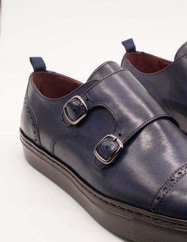 Zapato Donattelli E459 toledo azul de hombre.