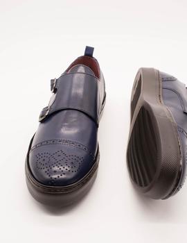 Zapato Donattelli E459 toledo azul de hombre.