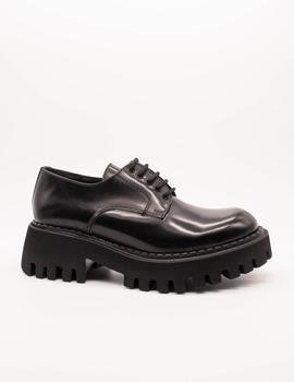 Zapato Marnat ambra antick negro de mujer.