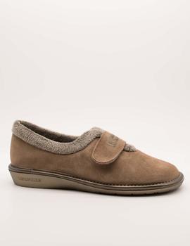 Zapatilla Nordika´s 6348-O/4 afelp. piedra/gris de mujer