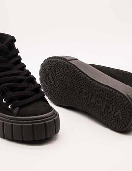 Zapatilla Victoria Abotinada 1270106 Negro de mujer
