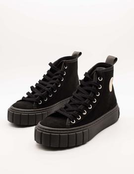 Zapatilla Victoria Abotinada 1270106 Negro de mujer