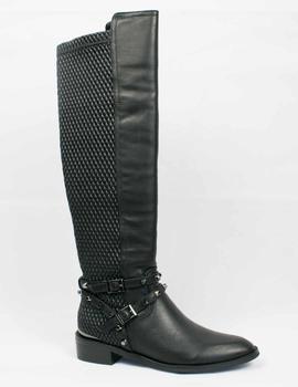 Bota alma en pena l20321 napa black de mujer.